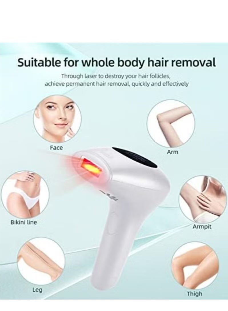 Laser Hair Removal, painless body hair removal, 900,000 flashes,IPL Laser Epilator for face, bikini Leg Painless Ladies Shaver Epilator and full body - Image 2